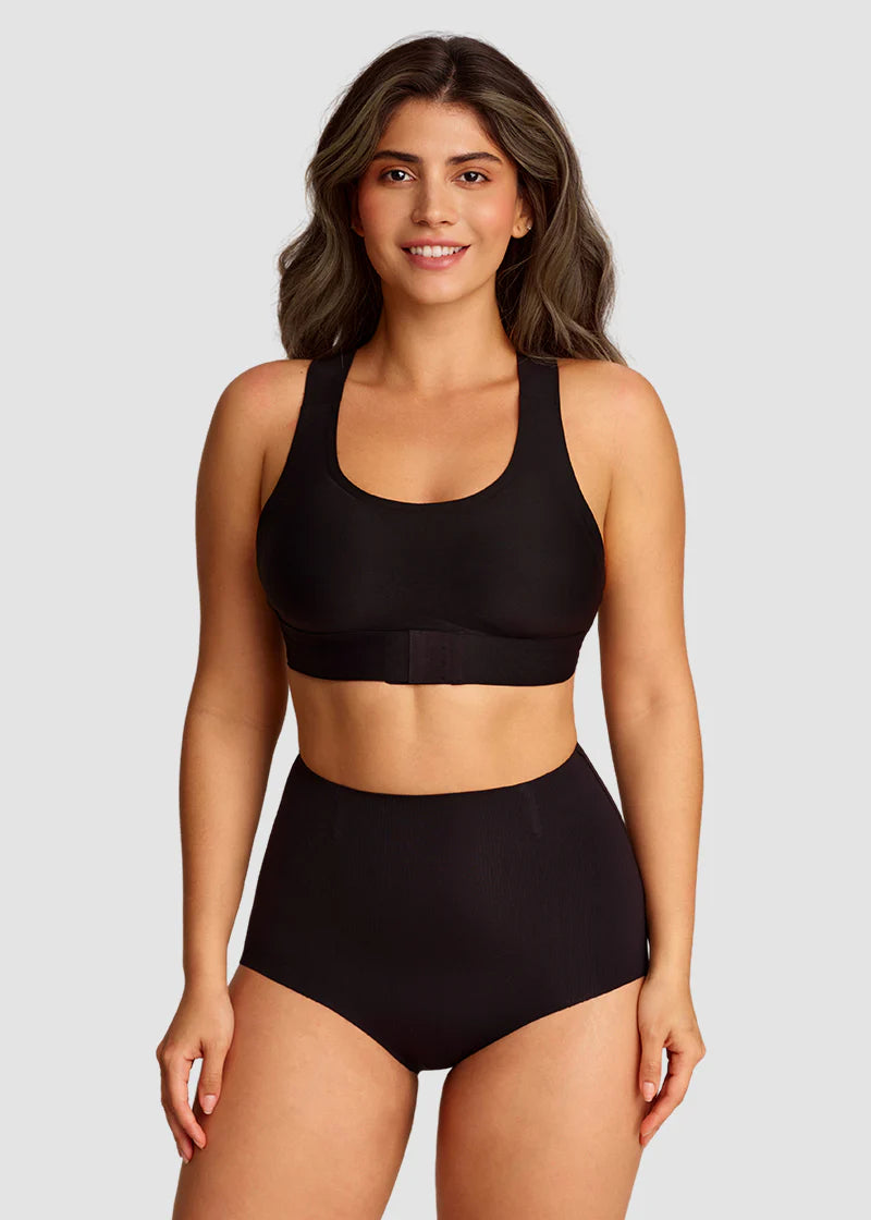 CurveBlend® Front Closure Cross-Back Wireless Posture Bra