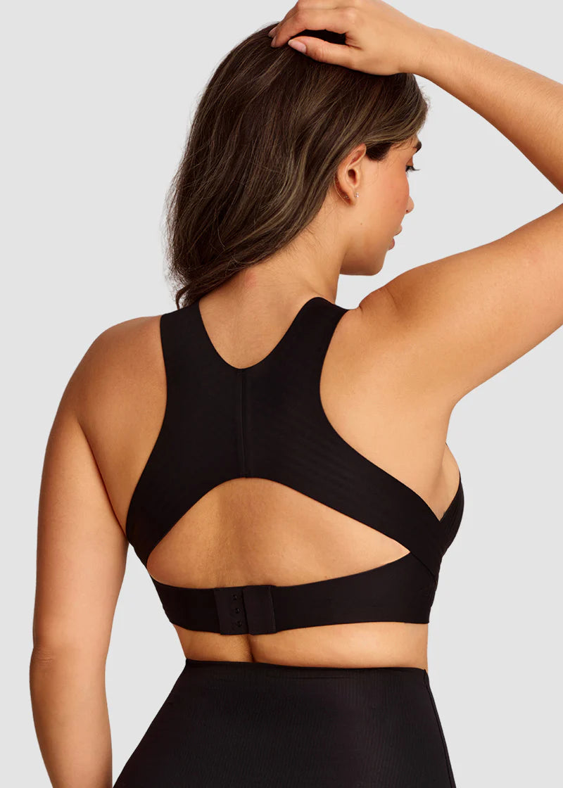 CurveBlend® Front Closure Cross-Back Wireless Posture Bra