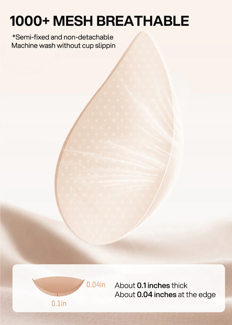 CurveBlend® Front Closure Cross-Back Wireless Posture Bra