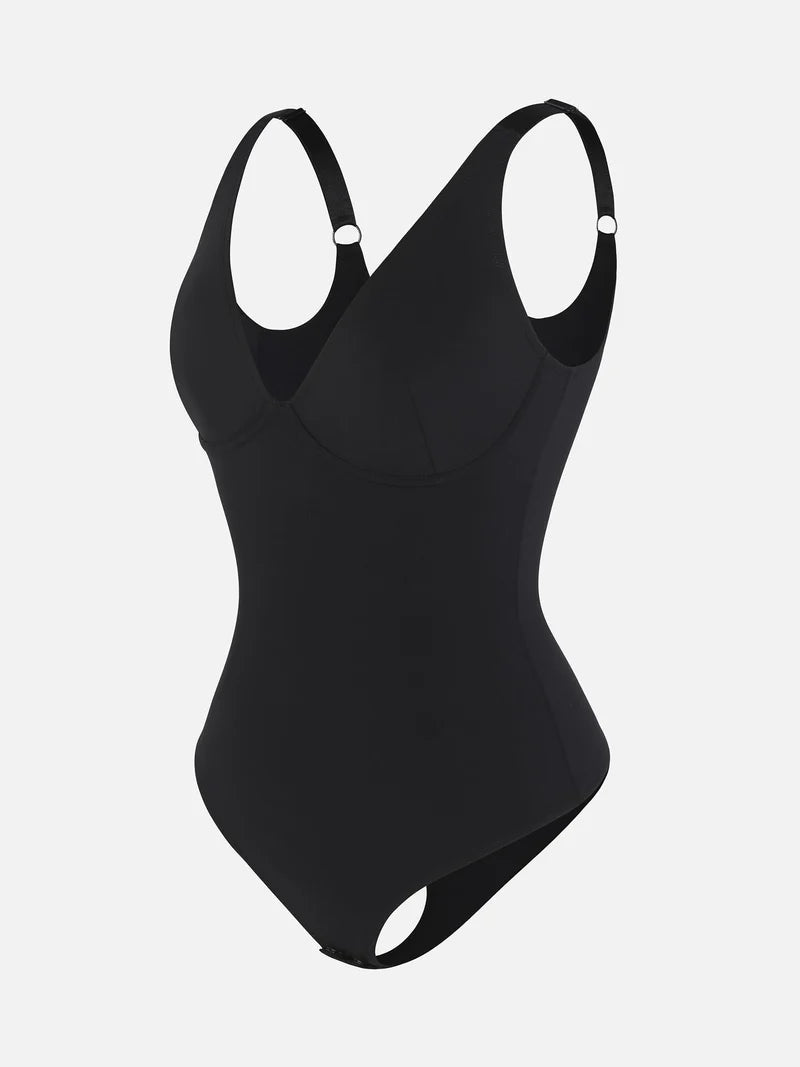 CurveBlend® V-Neck Tummy Control Bodysuit
