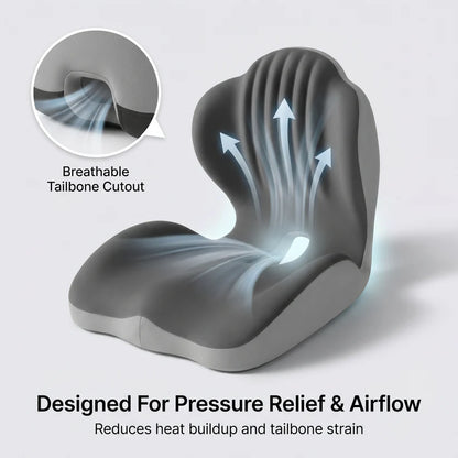 CurveBlend® Ergonomic Back Support Seat Cushion