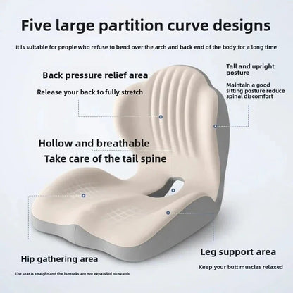 CurveBlend® Ergonomic Back Support Seat Cushion