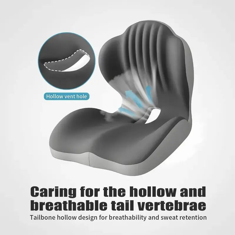 CurveBlend® Ergonomic Back Support Seat Cushion