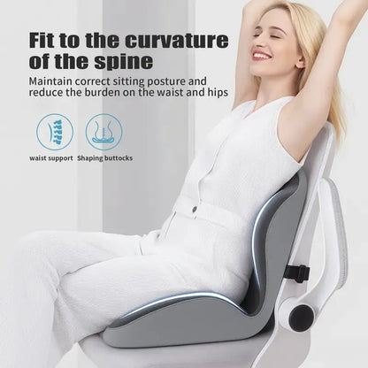 CurveBlend® Ergonomic Back Support Seat Cushion
